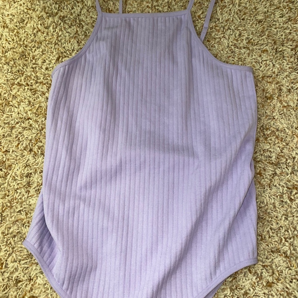 Forever 21 purple bodysuit